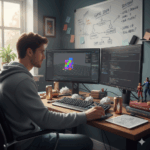 ゲーム制作風景